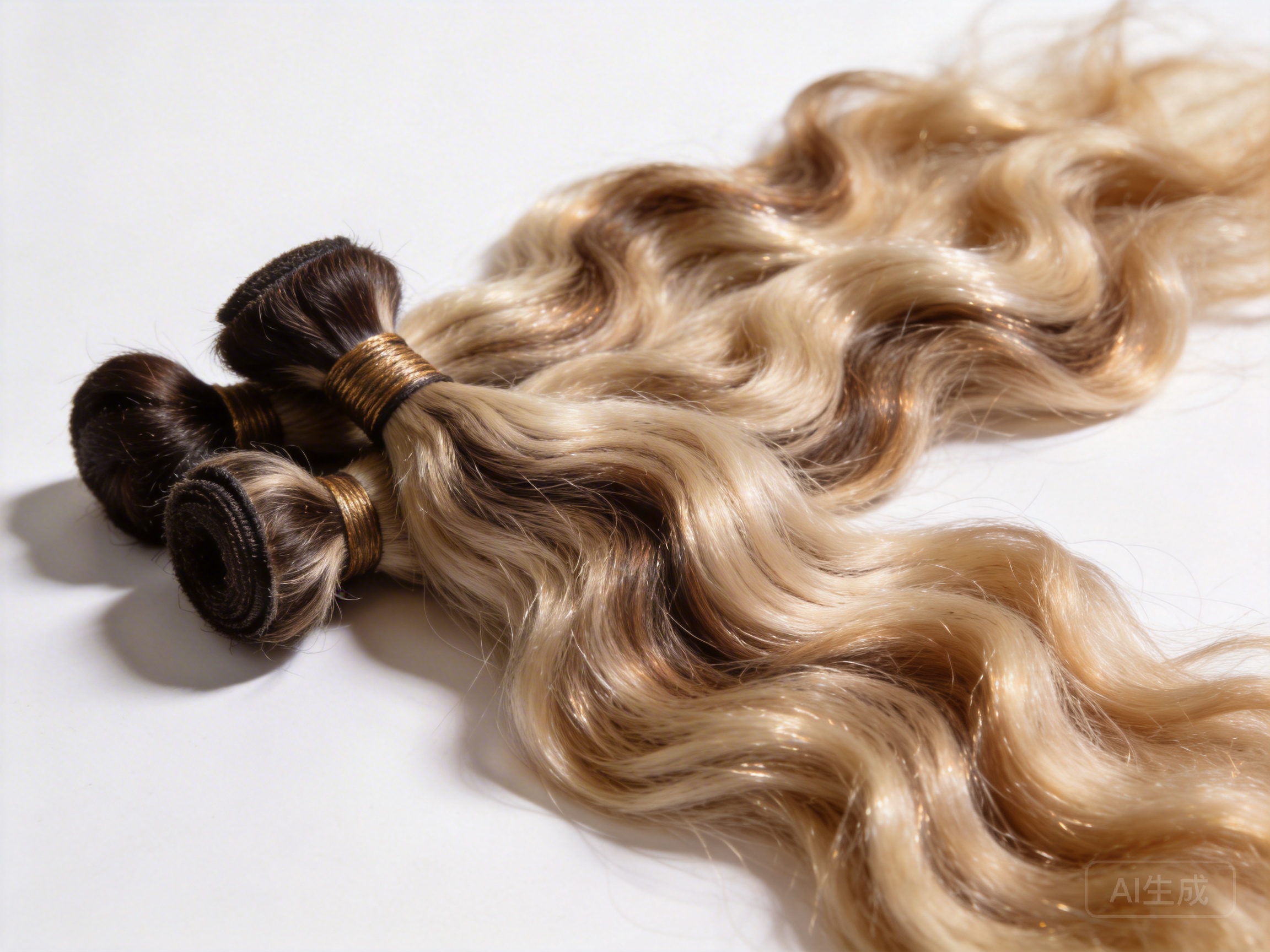 Indian Virgin Hair Bundle Set